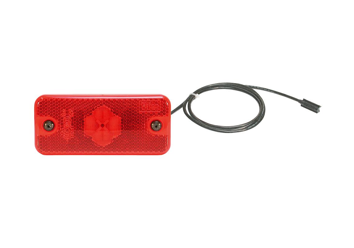 Rear position lamp LED 24V red 